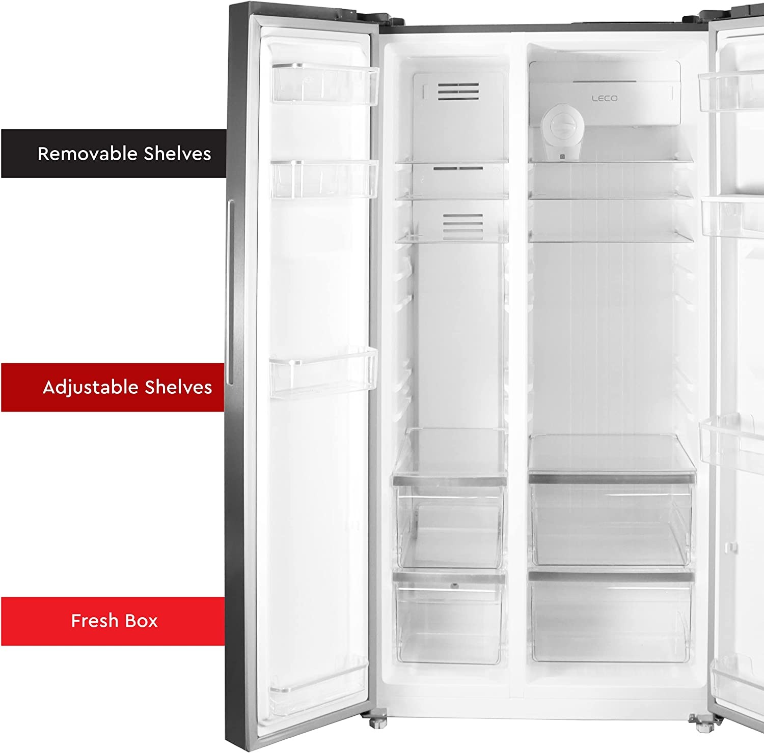 Nobel NR620WD | Side By Side Refrigerator