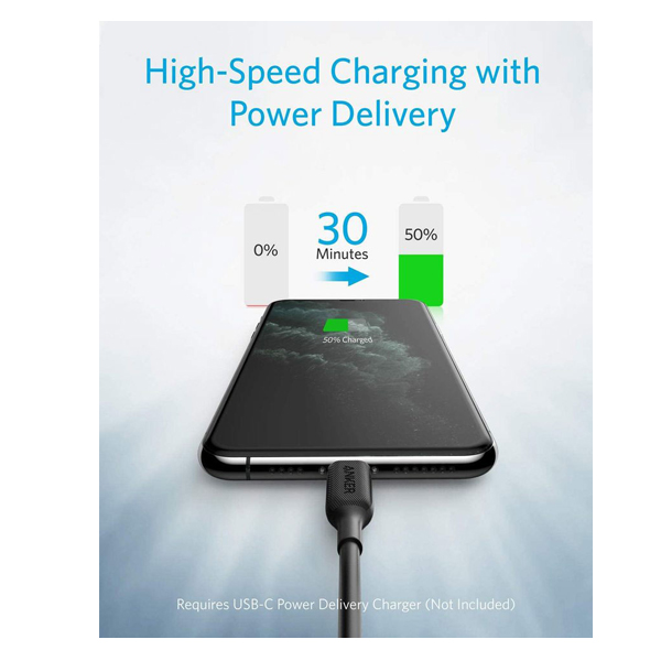 Anker PowerLine III USB-C to Lightning Cable | PLUGnPOINT