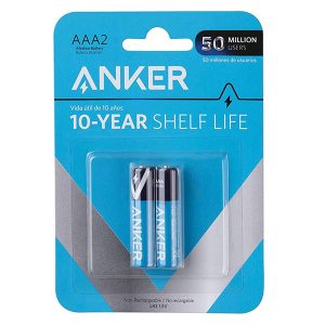 Anker AAA Alkaline Batteries | 2 Pieces | PLUGnPOINT