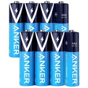 Anker AAA Alkaline Batteries | 8 Pieces | PLUGnPOINT