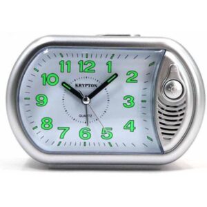Krypton Bell Alarm Clock Krypton, Silver - KNWC6292