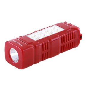 Krypton 4V 1600mAh Rechargeable LED Lantern with Torch, Red - KNE5034