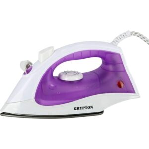 Krypton Variable Steam Control and Ceramic Sole-Plate Steam Iron, White and Purple - KNSI6071