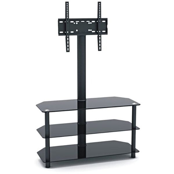 Skill Tech Floor TV Stand for 27 inch to 55 inch, Black - SH355FS
