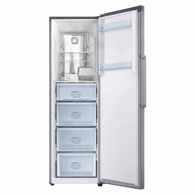 Nikai 400L Freestanding Freezer, with Form Door and Frost Free Storage, Silver - NUF400FSS