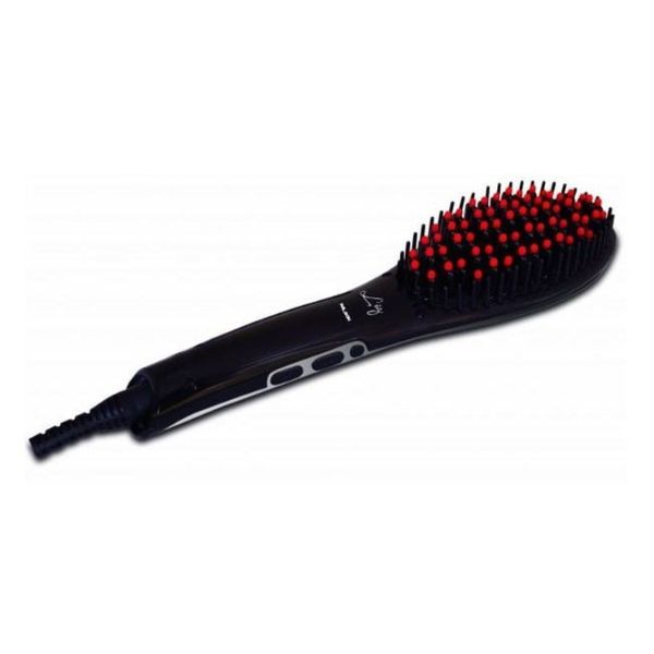 Palson Liz Hair Straightening Brush, Black - 30725