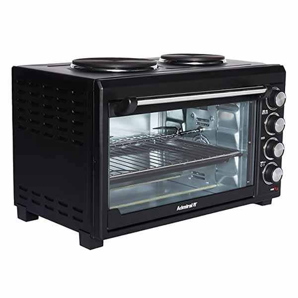 Admiral 45 Liters Electric Oven, Black - ADEO45NBSCP-HP