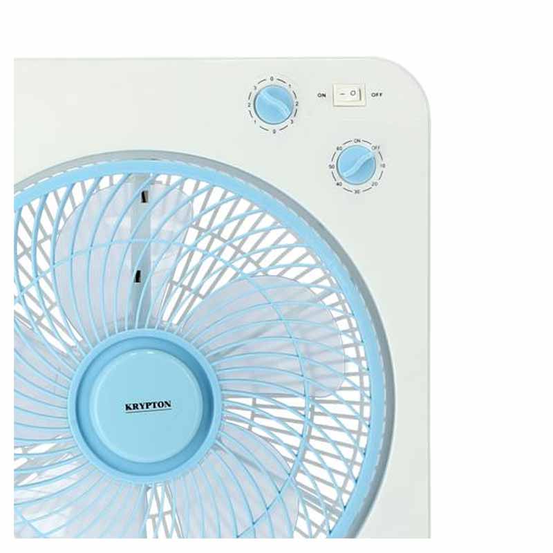 Krypton 12'' Box Fan With Copper Motor - KNF6115