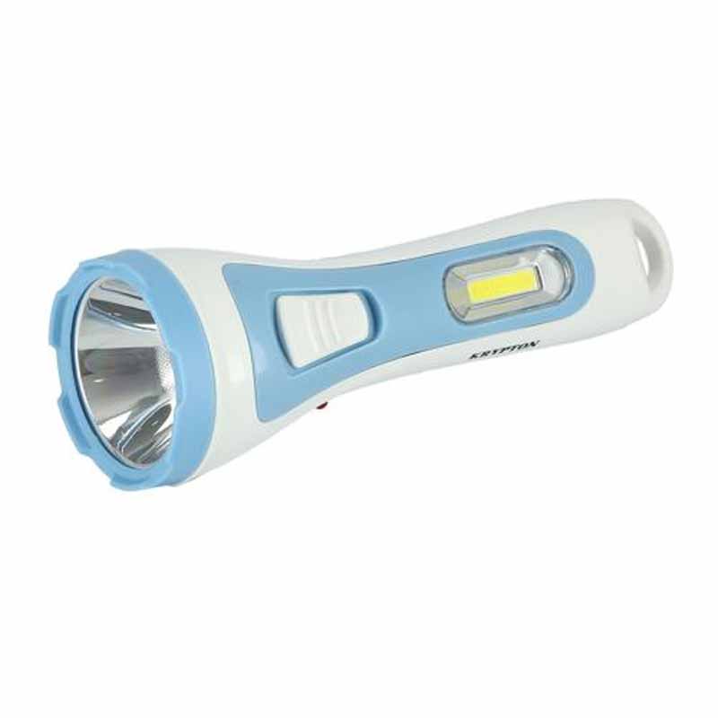 Krypton Rechargeable LED Torch with Lamp - KNFL5031