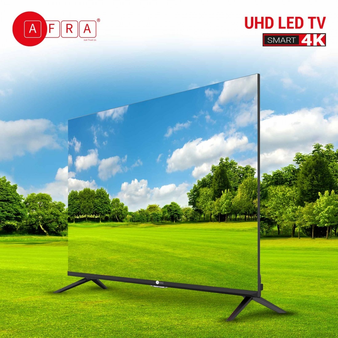 Afra AF-43114KBK | 4K UHD Smart LED TV 