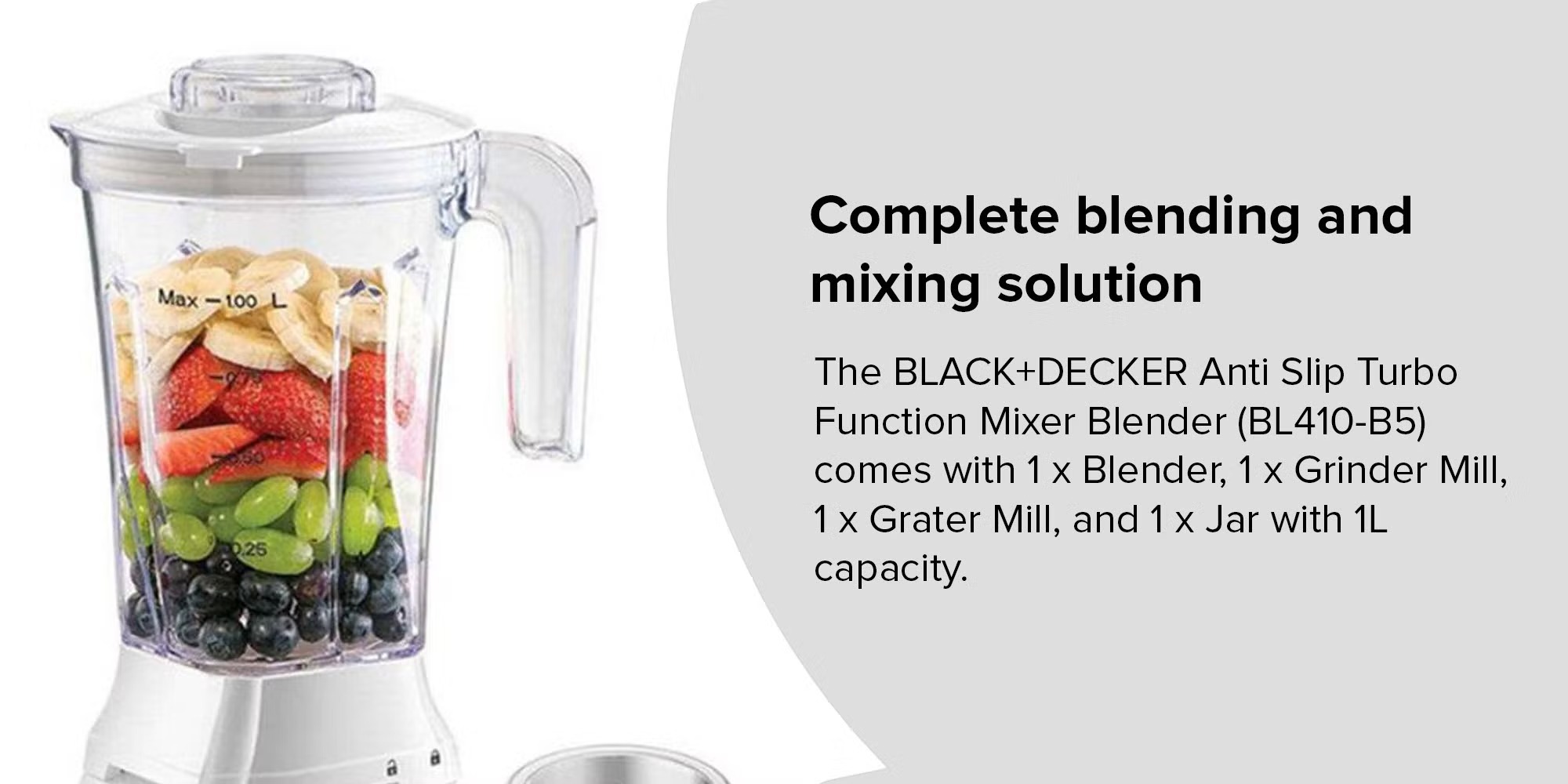 Black+Decker BL410-B5 | Blender 