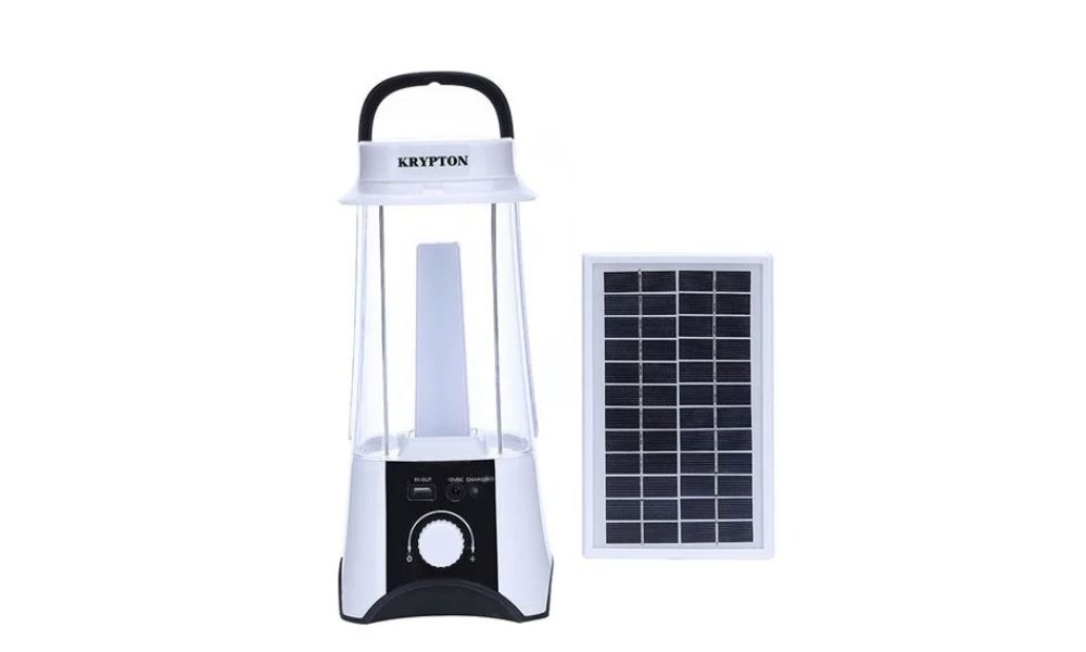 Krypton KNSE55345 | Rechargeable Solar LED Emergency Lantern