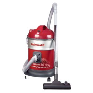 Admiral Drum Vacuum Cleaner 25L, Red - ADVD2522AC
