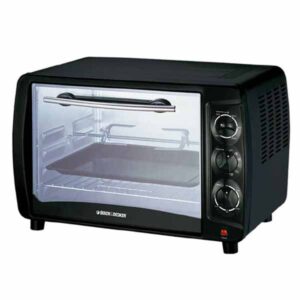 Black & Decker Toaster Oven with Rotisserie, 28 Liter, Black - TRO50-B5