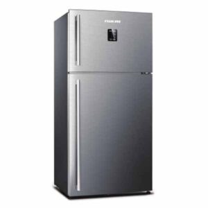 Nikai Double Door Refrigerators, Silver - NRF800FSS