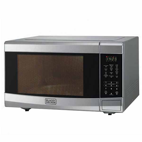 Black & Decker Microwave Oven 20 Liter, Silver - MZ42PGSS-B5