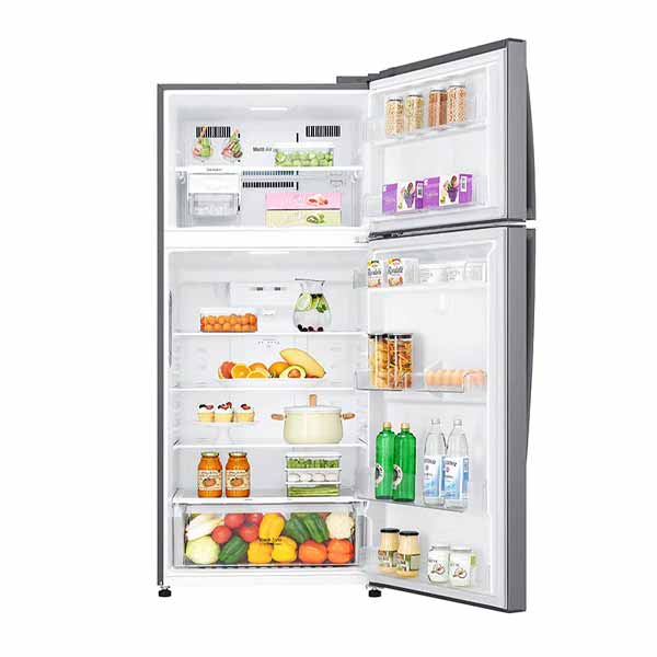 LG Top Mount Refrigerator, Platinum Silver - GNC782HLCU
