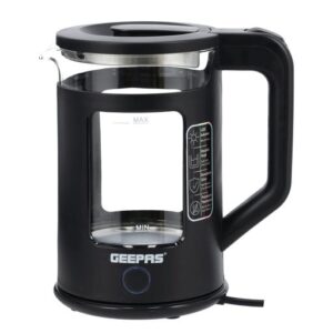 Geepas GK38049 | Double Layer Glass Kettle
