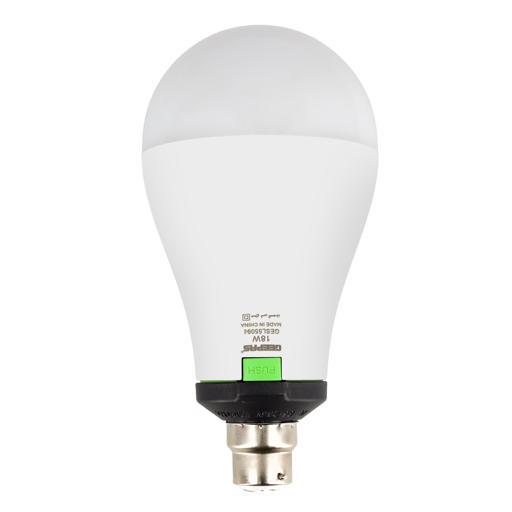Geepas Rechargeable LED Bulb, Energy Saving,18W - GESL55094