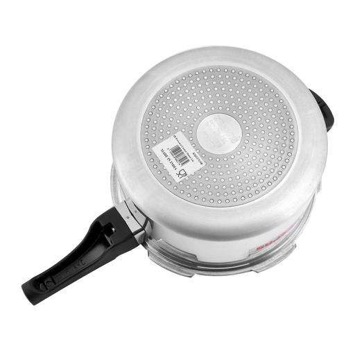 Geepas 7.5L Stainless Steel Induction Base Pressure Cooker - GPC327