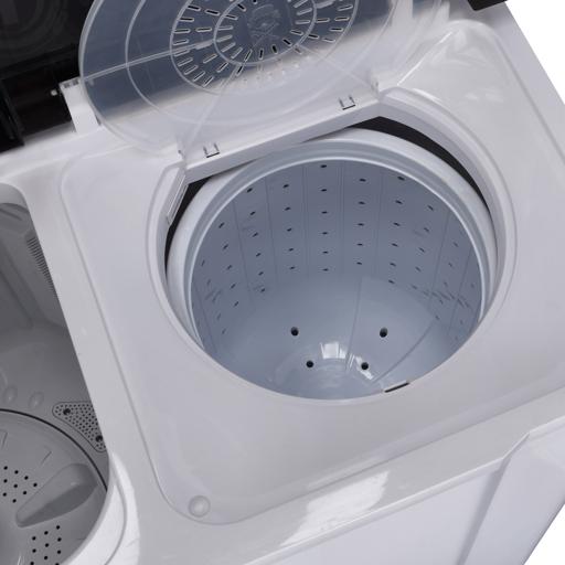 Geepas Twin Tub Semi-Automatic Washing Machine, 15 Kg - GSWM18012