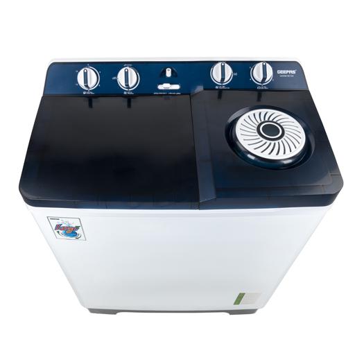 Geepas Twin-Tub Semi-Automatic Washing Machine, 12Kg - GSWM18014