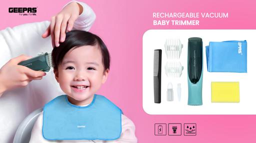 Rechargeable Vacuum Baby Trimmer, 2 Guide Combs - GTR56049