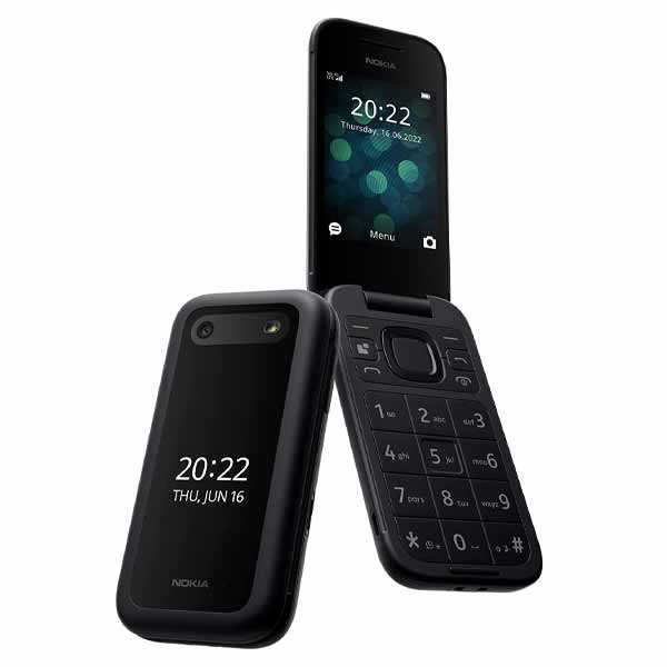 Nokia 2660 Flip Feature Phone, 4G, 48MB Ram, 128 MB Memory - TA-1480
