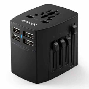 Universal Travel Adapter | anker universal travel adapter with 4 usb ports