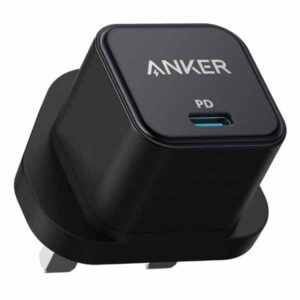 Anker PowerPort III 20W Cube Charger, Black - A2149K11