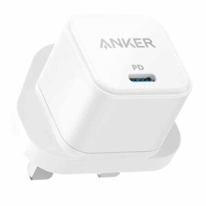 Anker PowerPort III 20W Cube Charger, White - A2149K21