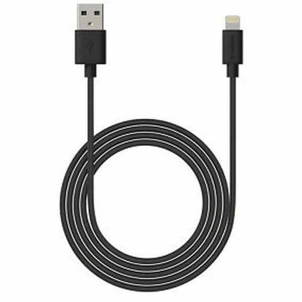 Riversong Lightning Charging Cable 2m, Black - BETA20-CL115
