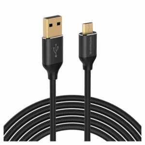 Riversong Micro USB Cable, 1M, Black - HERCULES-CM31