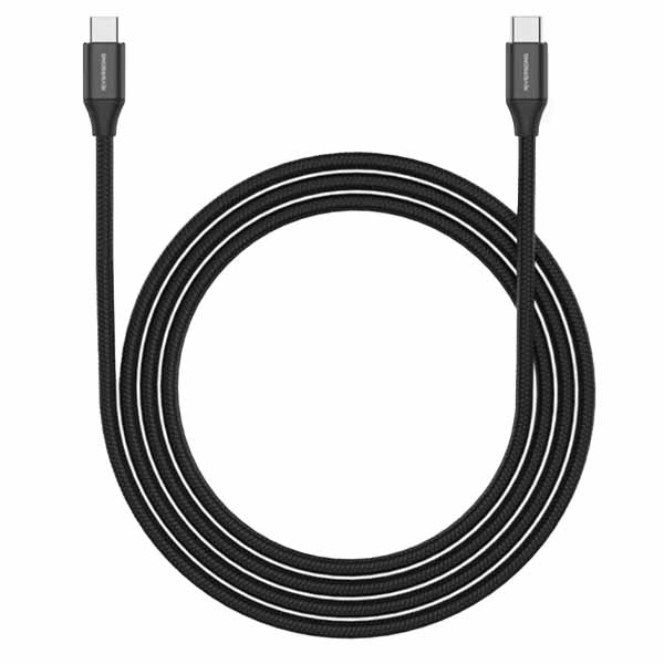 Riversong CT29 USB-C to USB-C Cable, Black - HERCULESC5-CT29