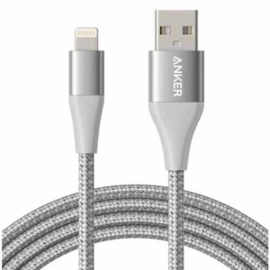 Anker Powerline+ II With Lightning Connector 6ft RSO C89, Silver - A8453H43