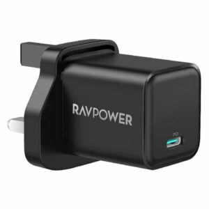 RavPower PD 30W Wall Charger, Black - PC169