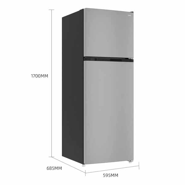 CHiQ Refrigerator, 2 Door Gross Capacity 452L, Net Capacity 348L - CTM450NSK1