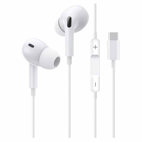 Riversong Melody T1+ Wired In-Ear Headphones, White - MELODYT1+-EA162