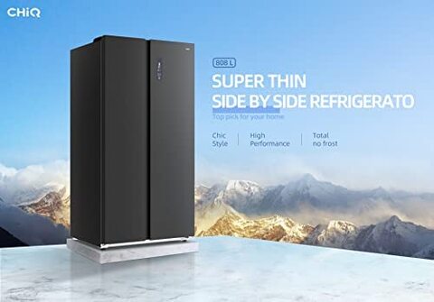 Chiq CSS810NPIK1 |  Side By Side Refrigerator