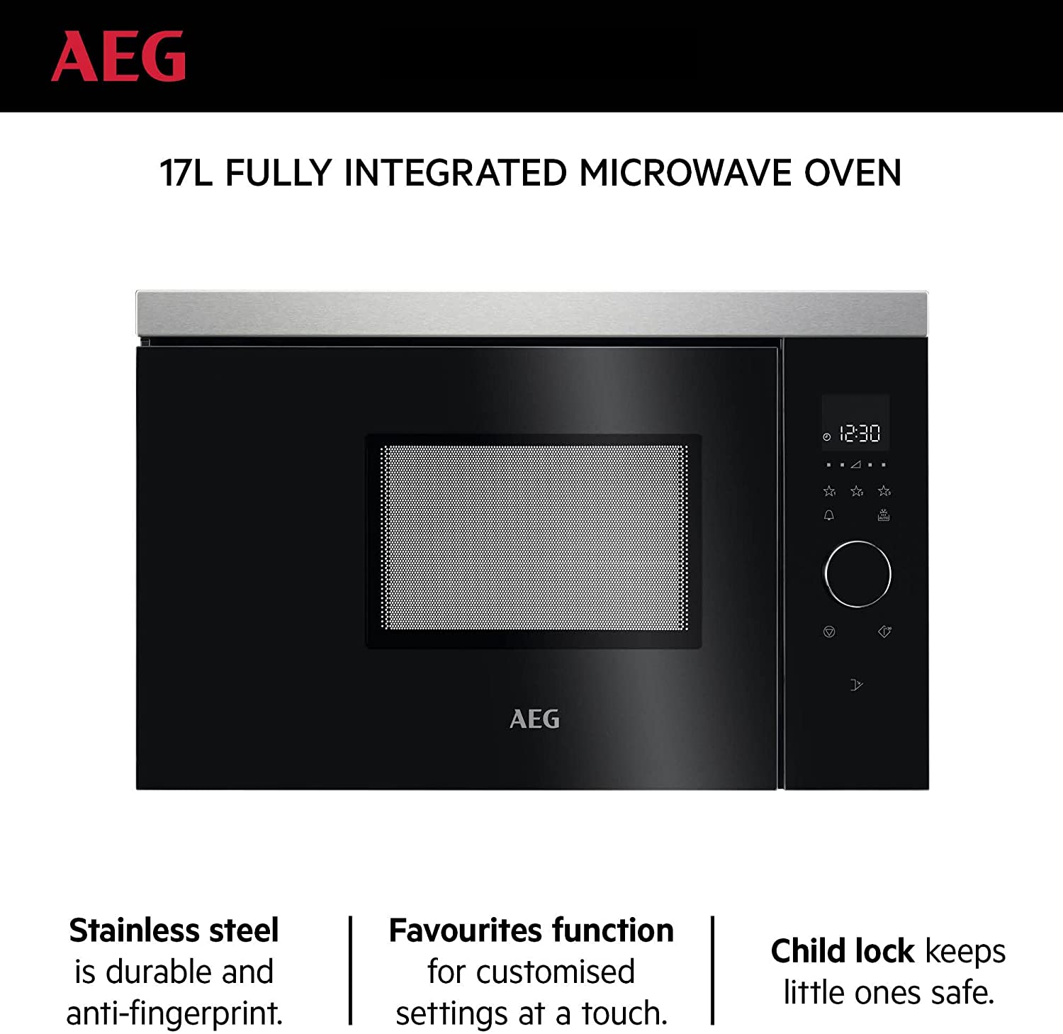 AEG MBB1756SEM | Microwave Oven Built-In