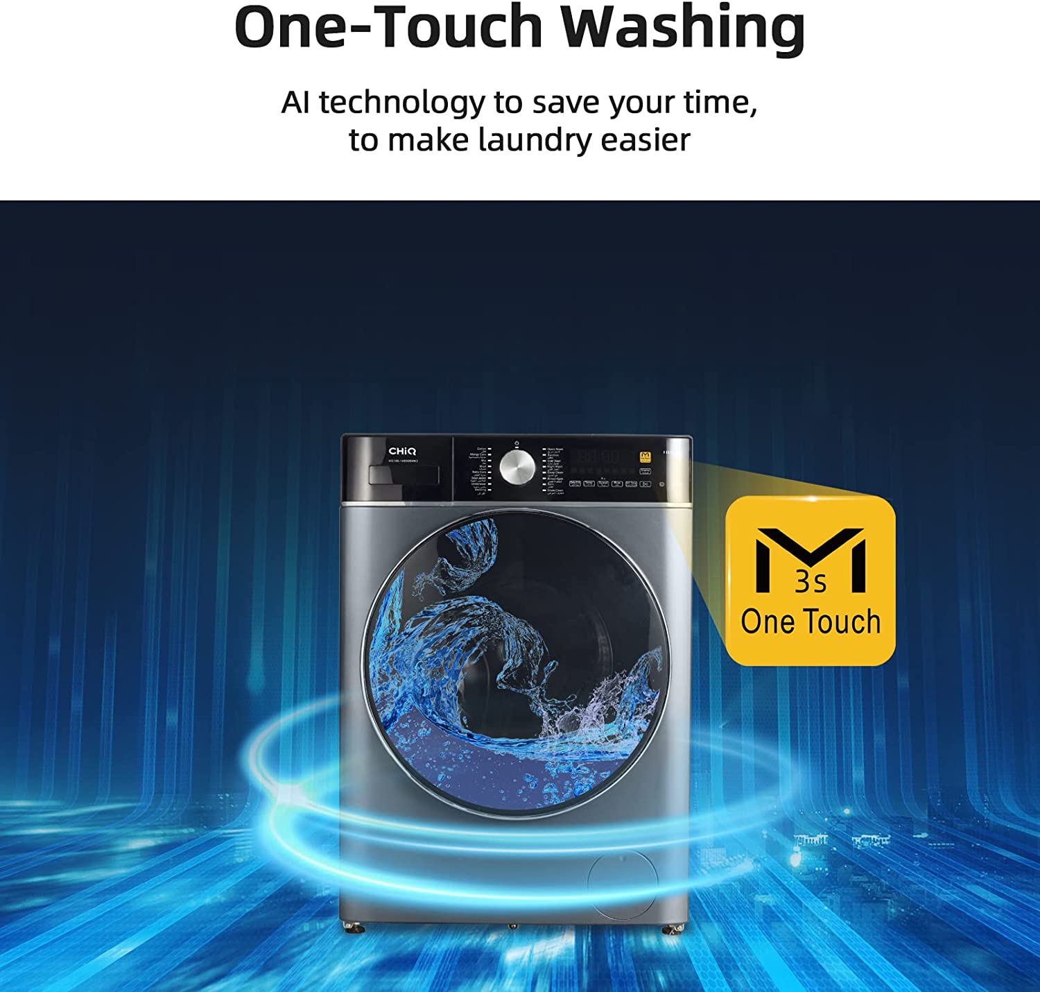 CHiQ CG100-14596BS |  Front Load Washing Machine