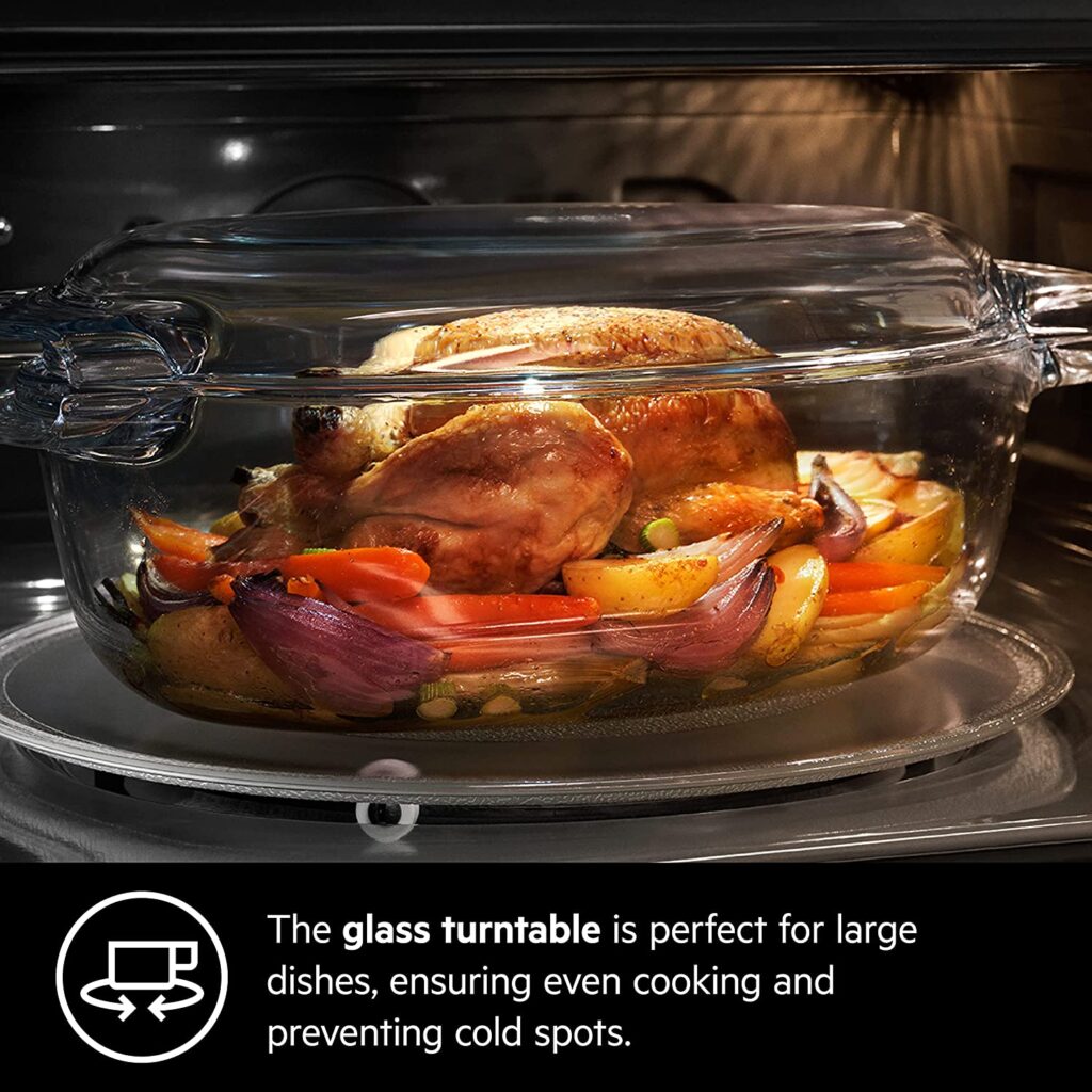 AEG MBE2658DEM Built in Microwave Oven 26L PLUGnPOINT