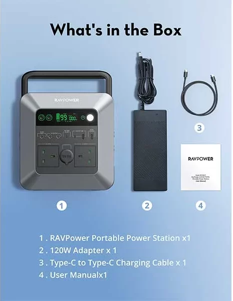 RavPower Portable Power Station 600W - PB237
