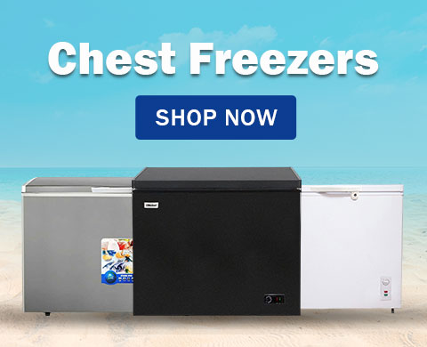 Chest Freezer Summer Sale Offer Banner