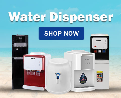 Water Dispenser Summer Sale Offer Banner