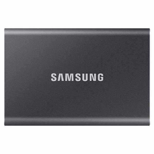 Samsung T7 500GB External SSD Up to 1,050MB/s USB 3.2 Gen 2 (10Gbps, Type-C) - MU-PC500T/WW