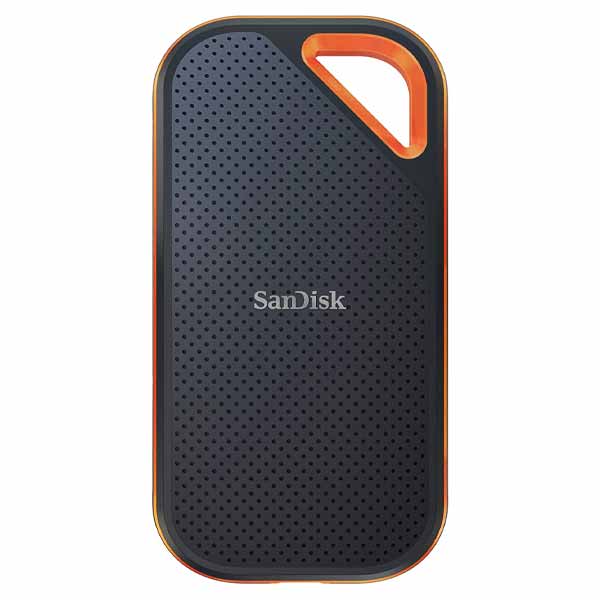 SanDisk 2TB Extreme PRO Portable SSD, Up to 2000MB/s, USB-C, USB 3.2 - SDSSDE81-2T00-G25