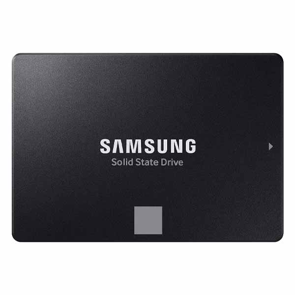 Samsung SSD 870 EVO, 2 TB, Form Factor 2.5”, Intelligent Turbo Write, Magician 6 Software, Black - MZ-77E2T0B/EU
