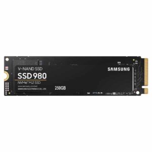 Samsung 980 250 GB NVMe M2 Internal Solid-State Drive (SSD) - MZ-V8V250BW