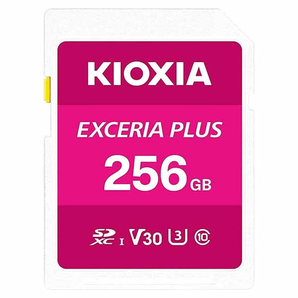 Kioxia 256GB Exceria Plus SD Memory Card - LNPL1M256GG4